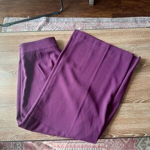 ANN TAYLOR Dramatic Wide Leg Suit Pant